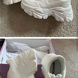 Berness Chunky White Sneakers